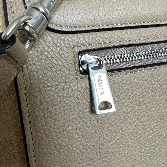 Celine Trapeze small bag in dune color - Picture 13 of 15